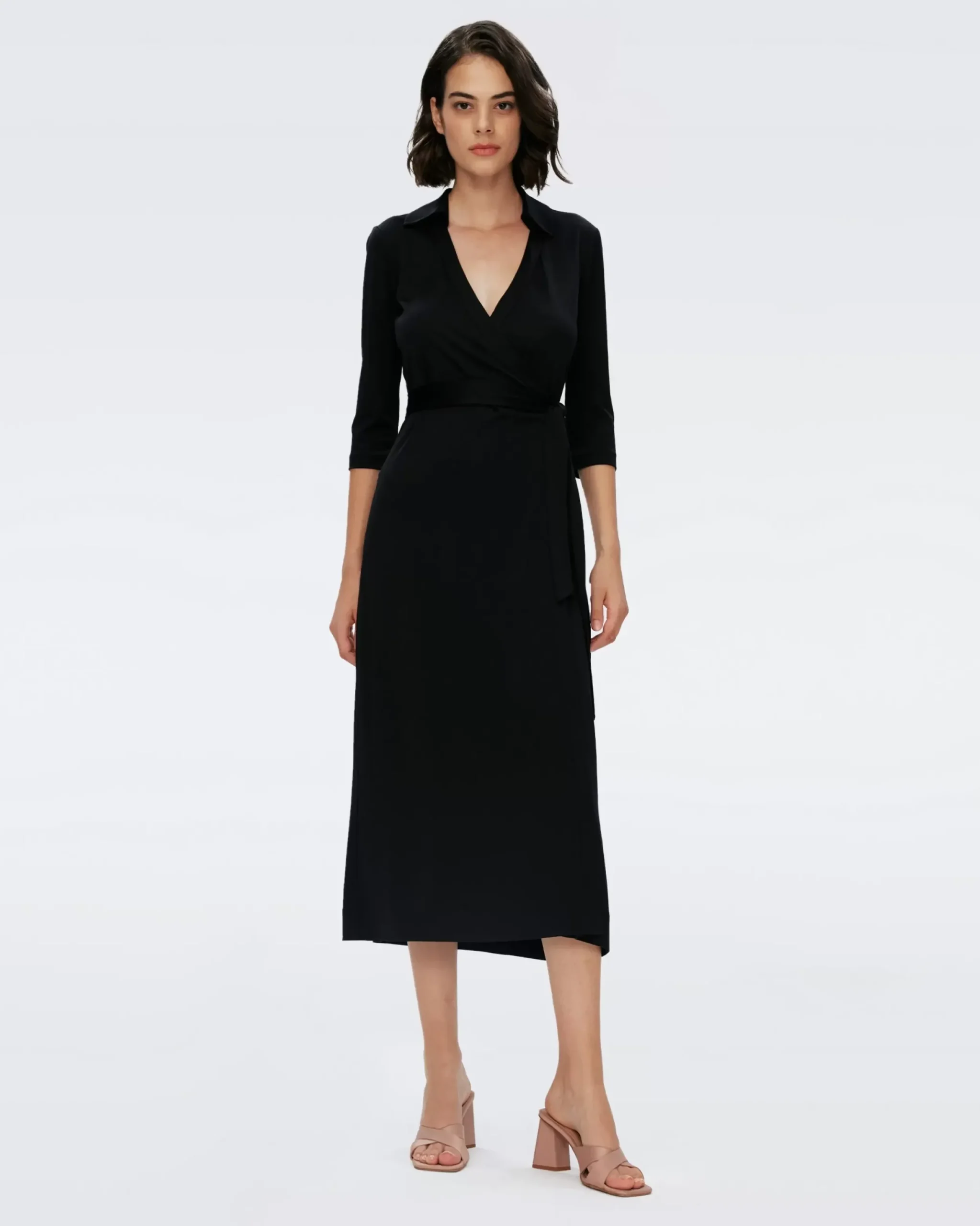 Abigail Midi Wrap Dress-dvf Cheap