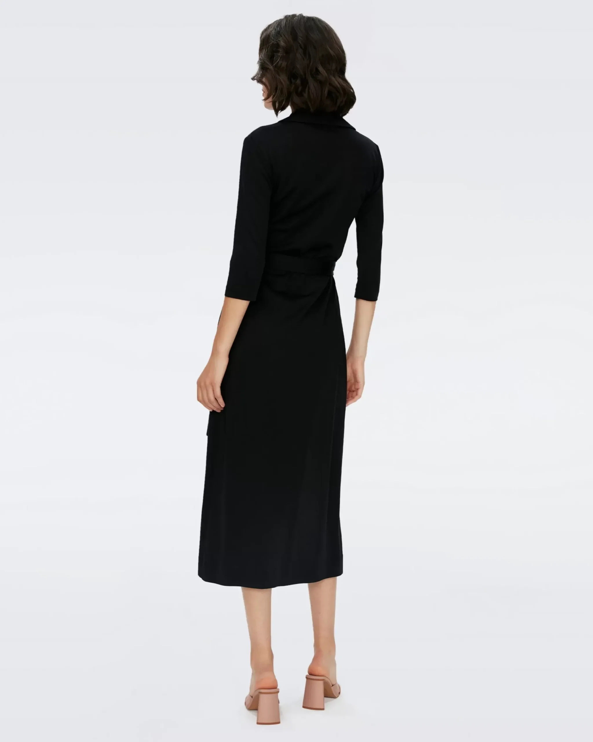 Abigail Midi Wrap Dress-dvf Cheap