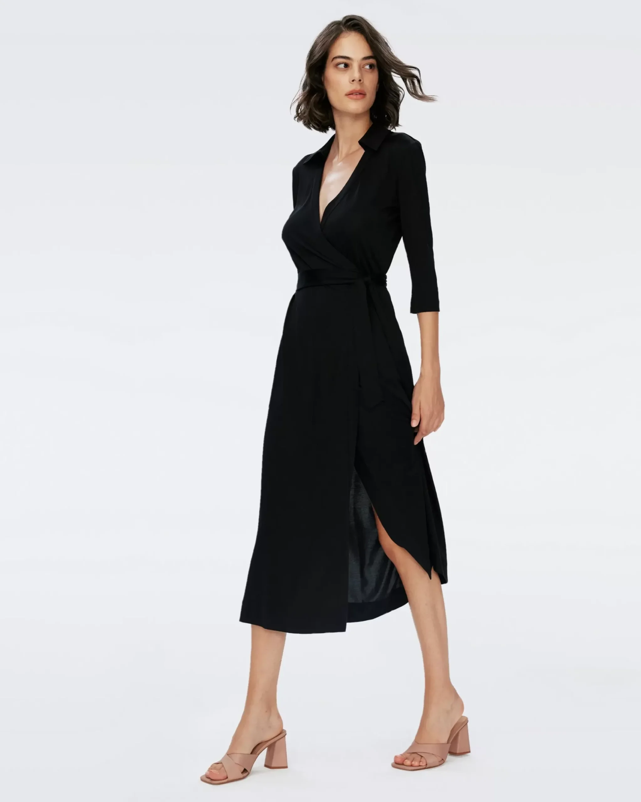 Abigail Midi Wrap Dress-dvf Cheap