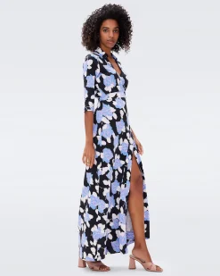 Abigail Silk Jersey Maxi Wrap Dress-dvf Store