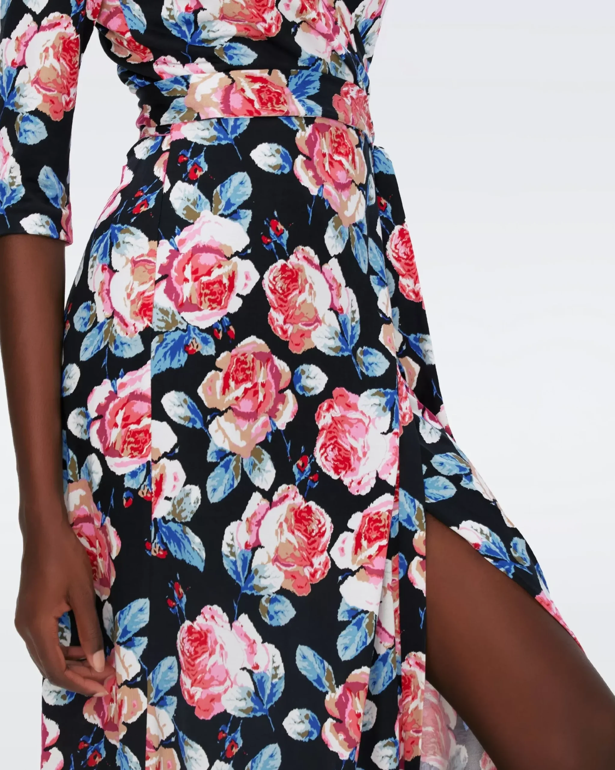 Abigail Silk Jersey Maxi Wrap Dress-dvf Flash Sale