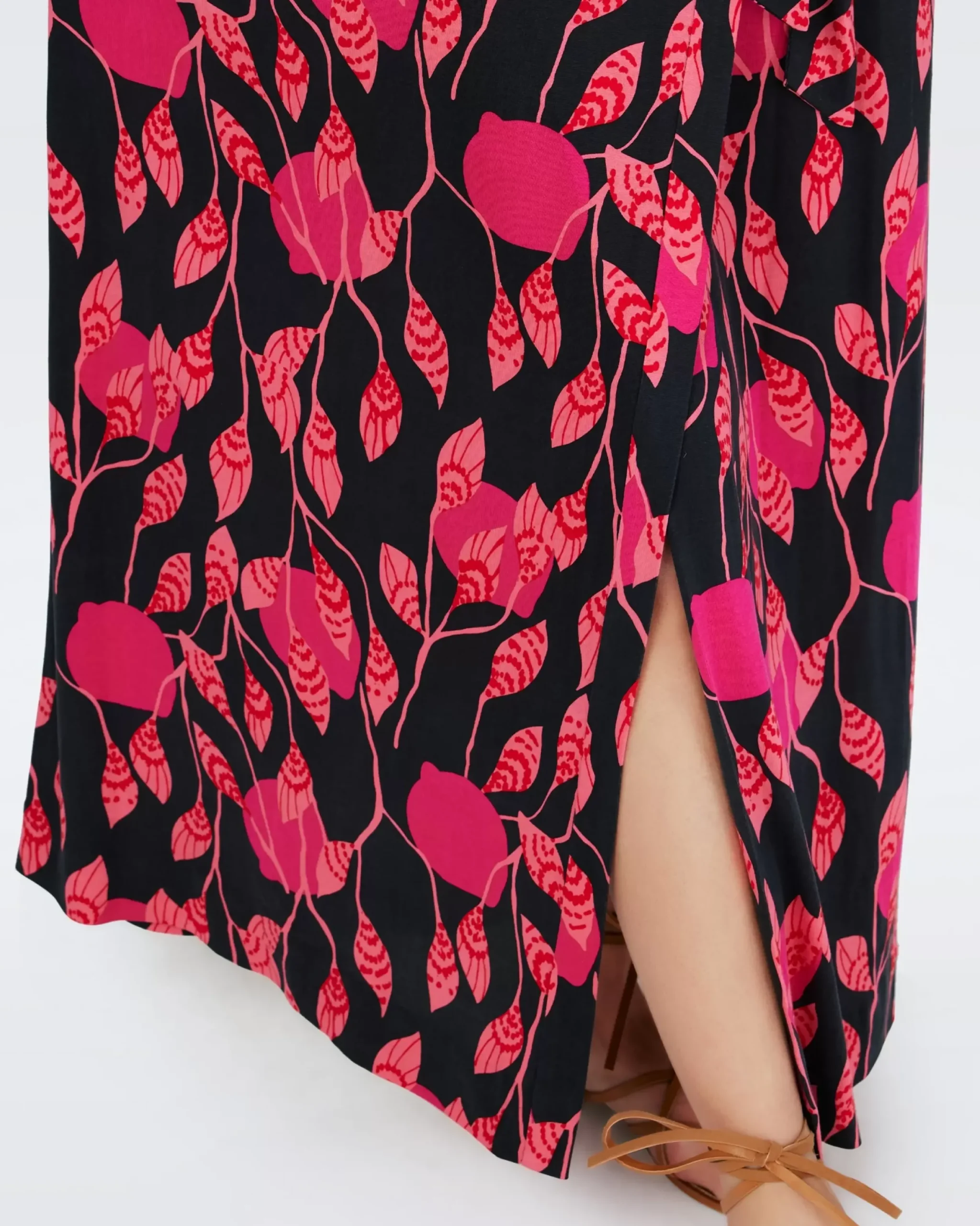 Abigail Silk Jersey Maxi Wrap Dress-dvf Sale