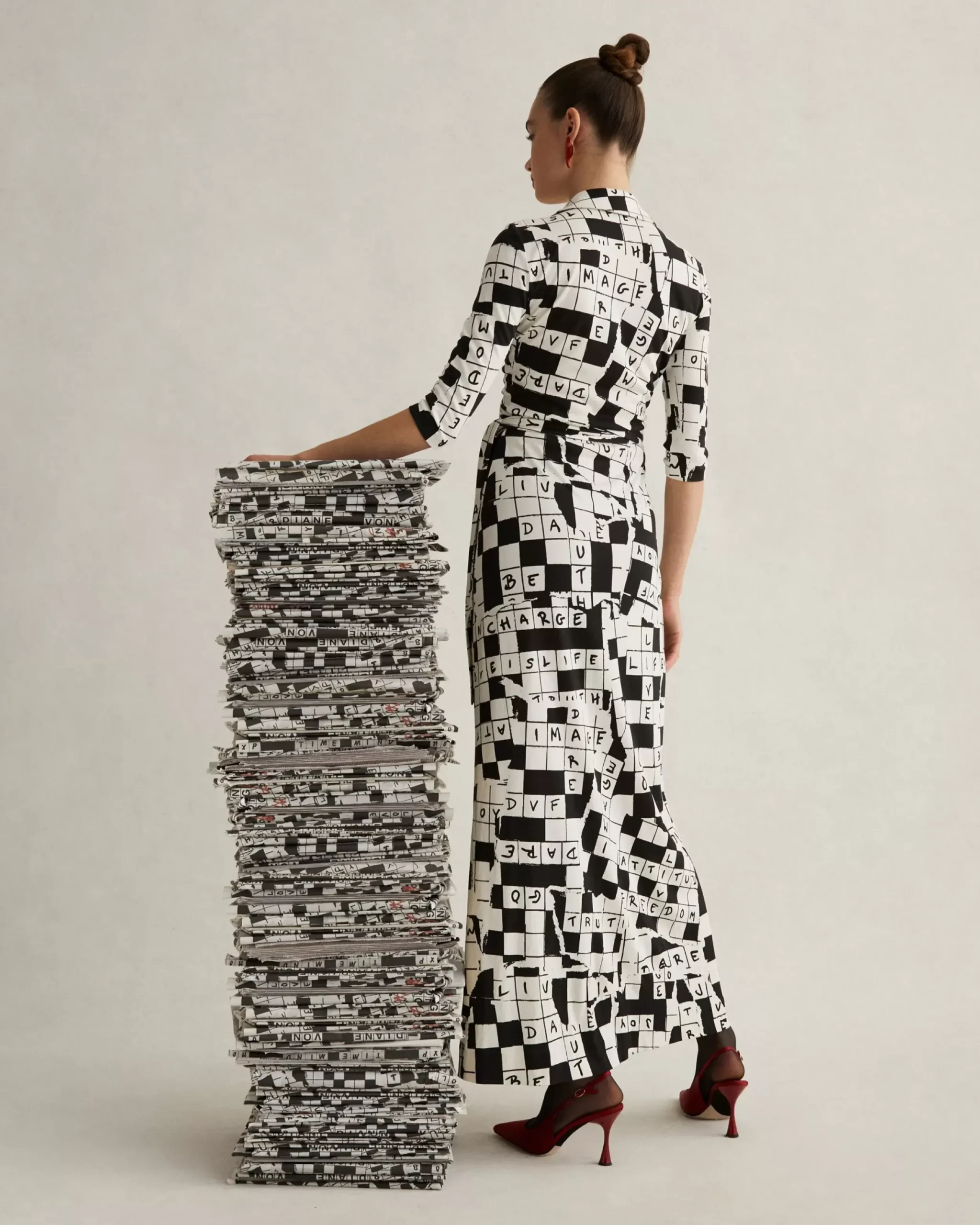 Abigail Silk Jersey Maxi Wrap Dress-dvf Clearance