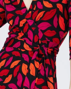 Abigail Silk Jersey Midi Wrap Dress-dvf New