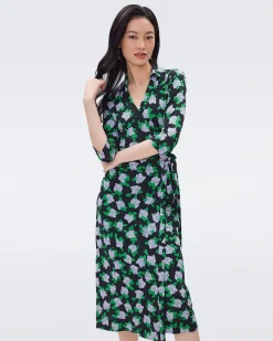 Abigail Silk Jersey Wrap Dress-dvf Flash Sale