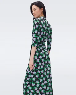 Abigail Silk Jersey Wrap Dress-dvf Flash Sale