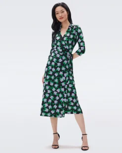 Abigail Silk Jersey Wrap Dress-dvf Flash Sale