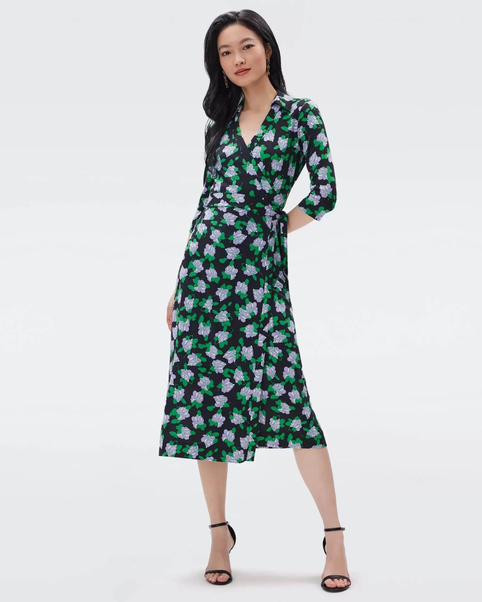 Abigail Silk Jersey Wrap Dress-dvf Flash Sale