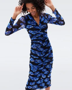Alabama Mesh Dress-dvf Store