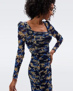 Amelie Mesh Dress-dvf Clearance