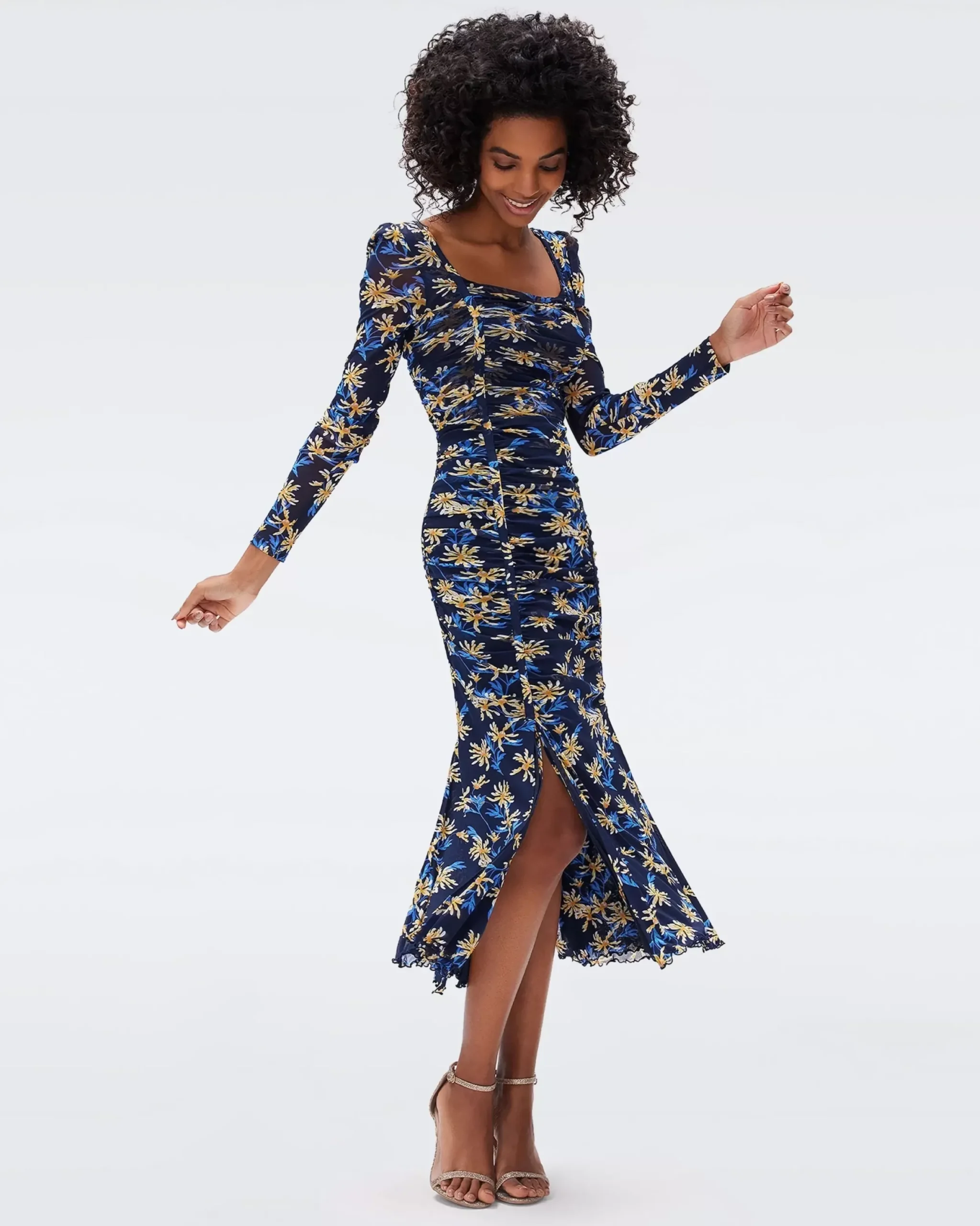 Amelie Mesh Dress-dvf Clearance