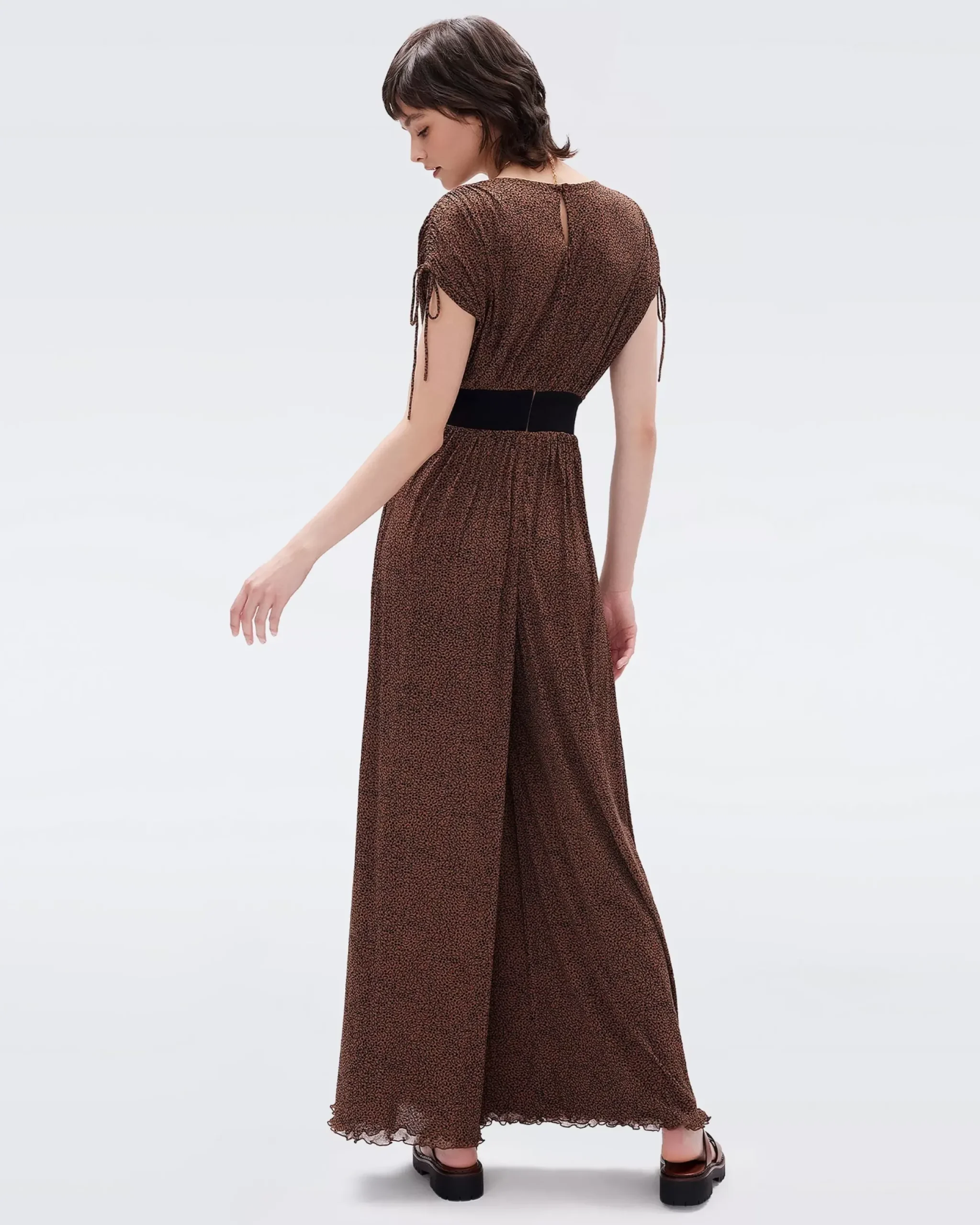 Andra Mesh Jumpsuit-dvf Clearance