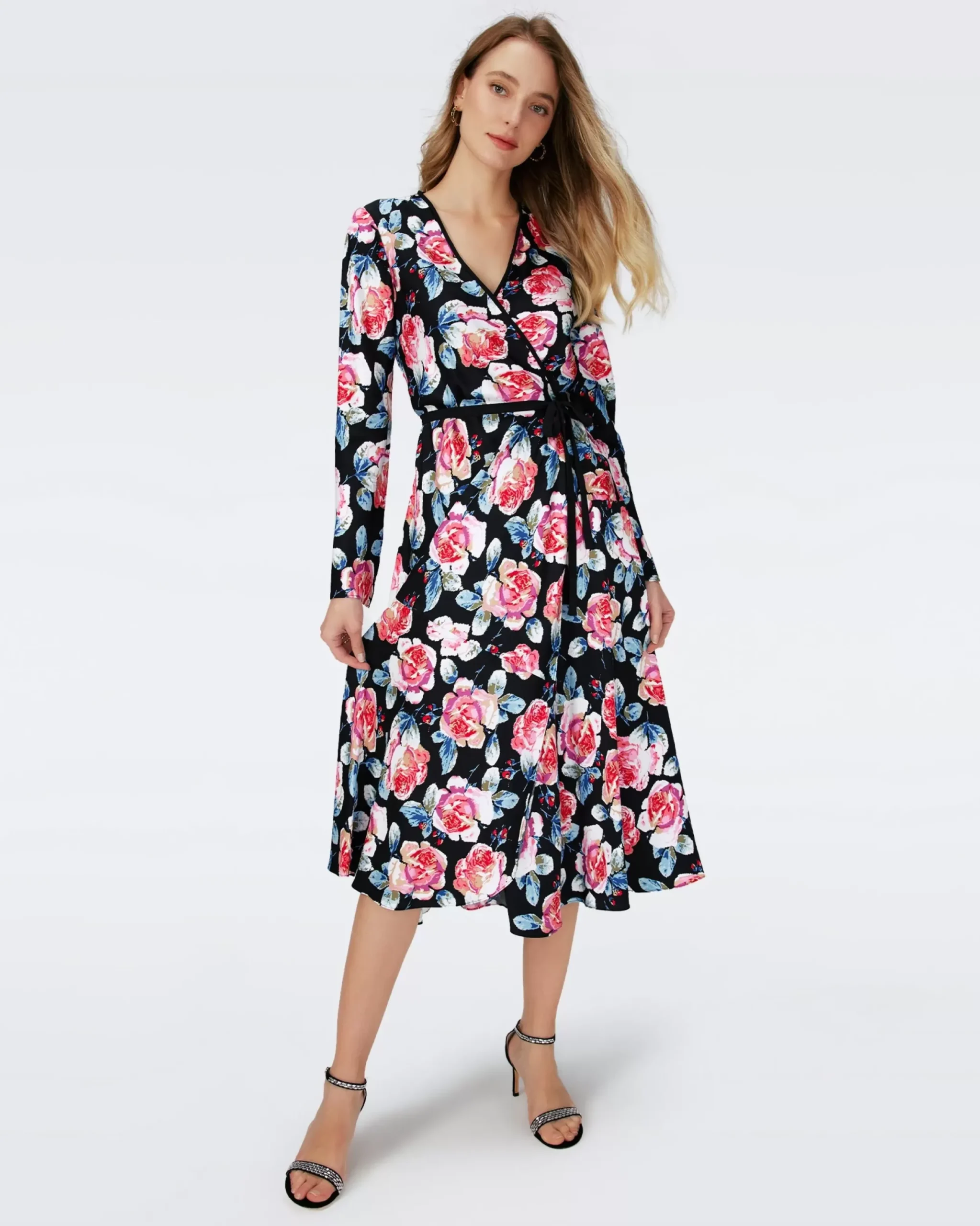 Anika Wrap Dress-dvf Cheap