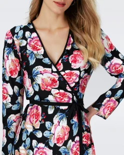 Anika Wrap Dress-dvf Cheap