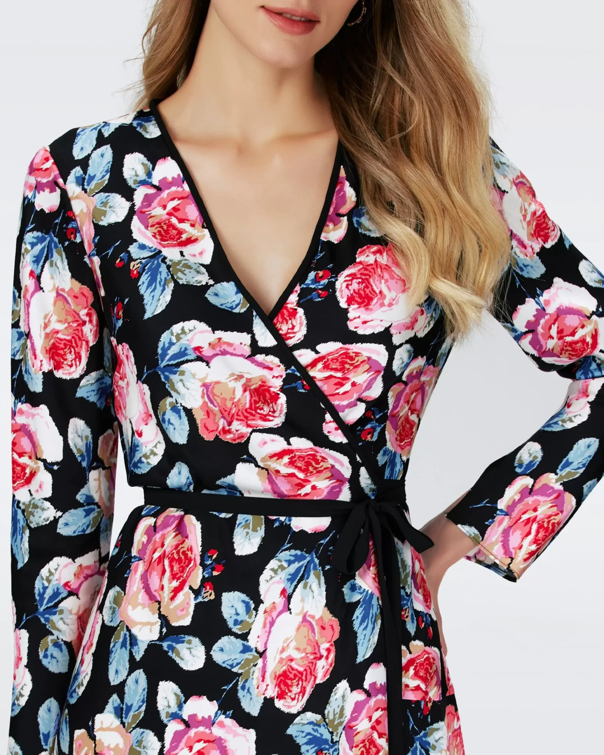 Anika Wrap Dress-dvf Cheap
