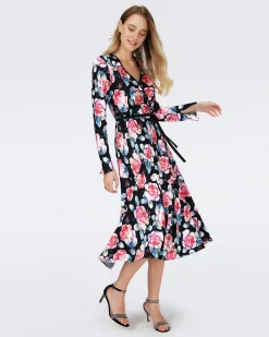 Anika Wrap Dress-dvf Cheap
