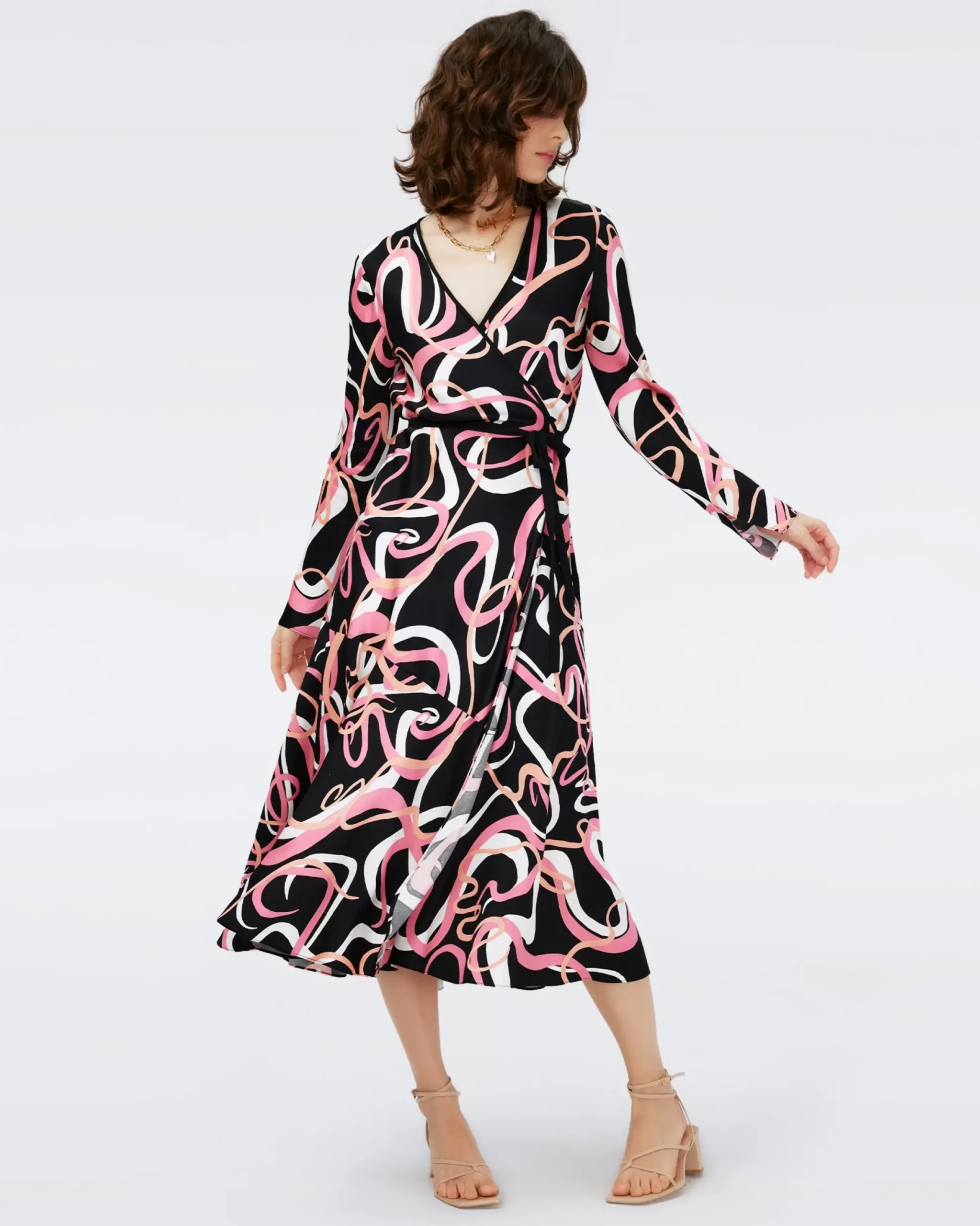 Anika Wrap Dress-dvf Store