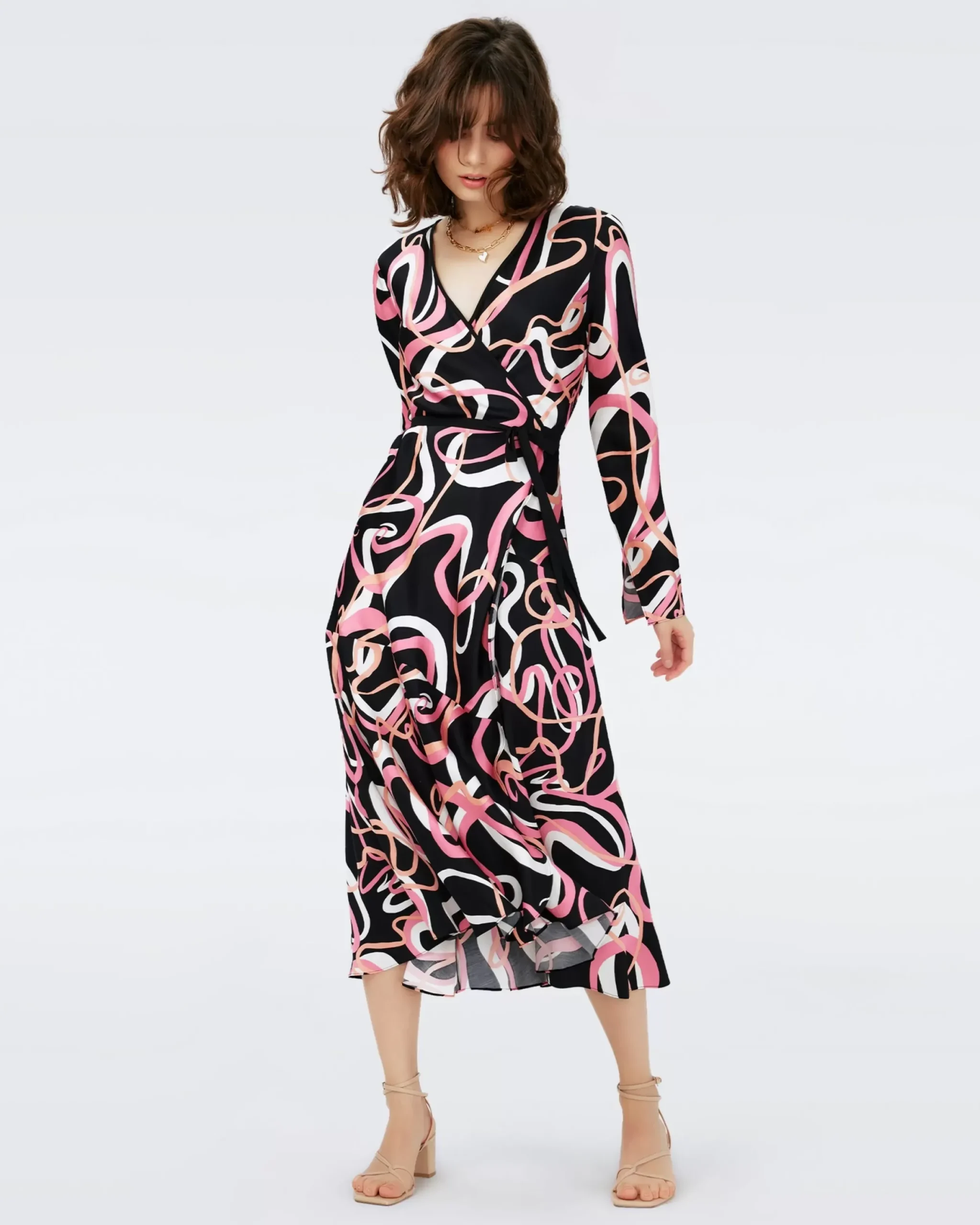 Anika Wrap Dress-dvf Store
