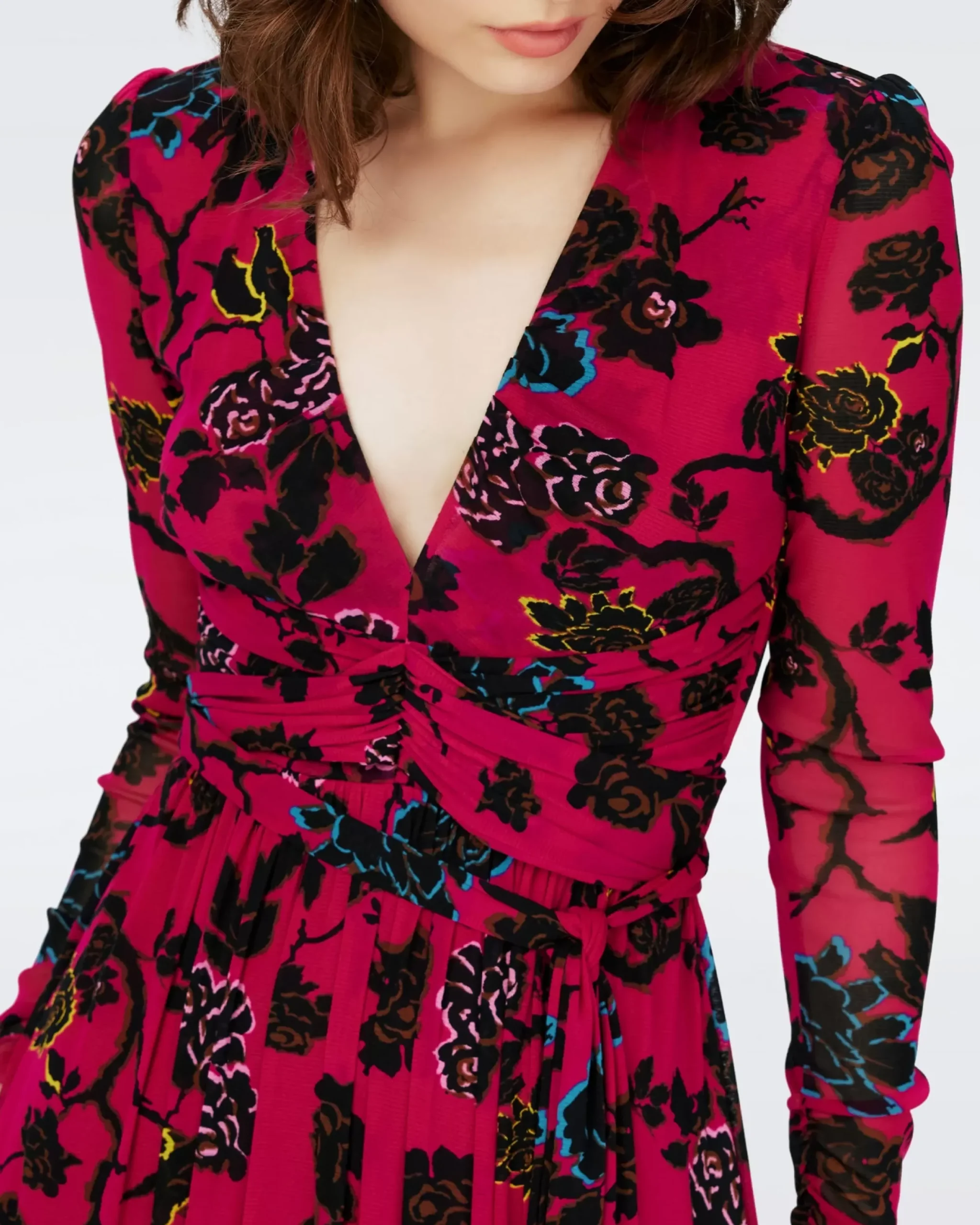 Anne Mesh Dress-dvf Discount