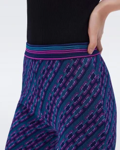 Ashdon Knit Jacquard Pants-dvf Hot