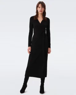 Astrid Wool-Cashmere Wrap Dress-dvf Cheap