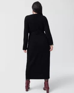 Astrid Wool-Cashmere Wrap Dress-dvf Cheap