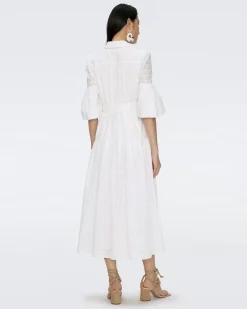 Aveena Cotton Dress-dvf Fashion