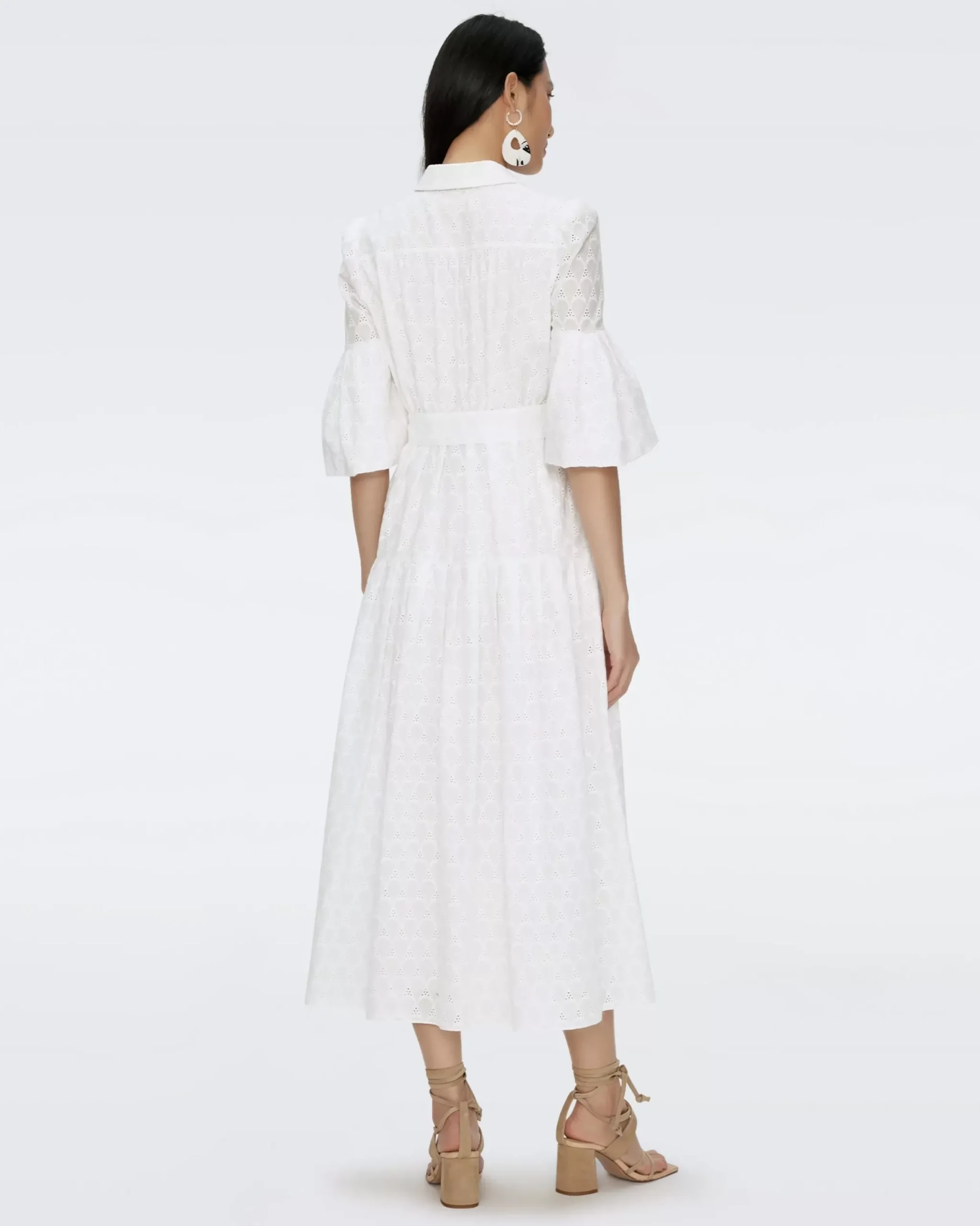 Aveena Cotton Dress-dvf Fashion