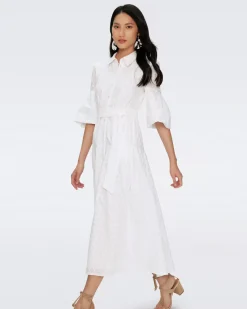Aveena Cotton Dress-dvf Fashion