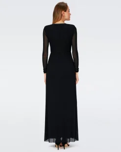 Aylin Mesh Dress-dvf Store