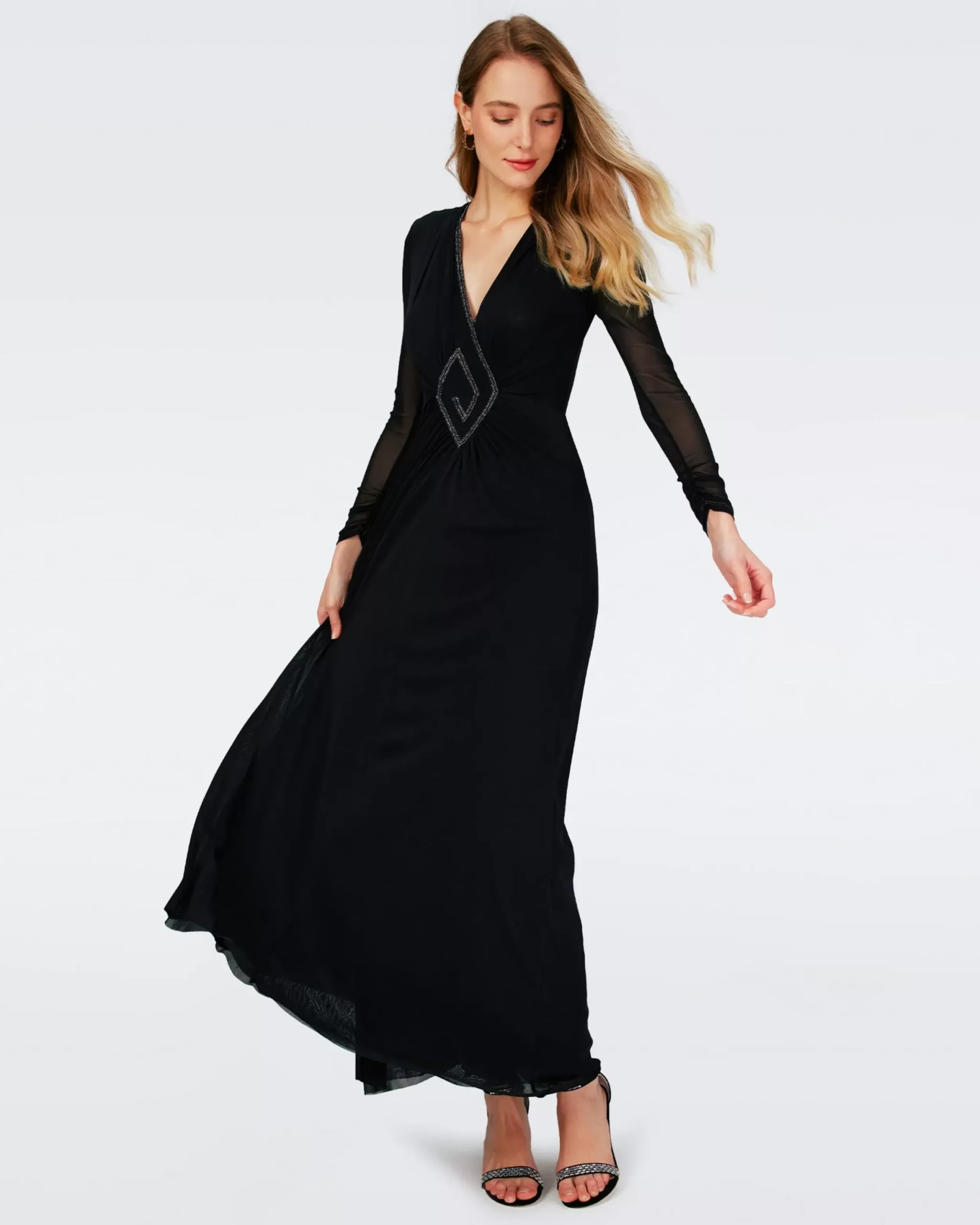 Aylin Mesh Dress-dvf Store