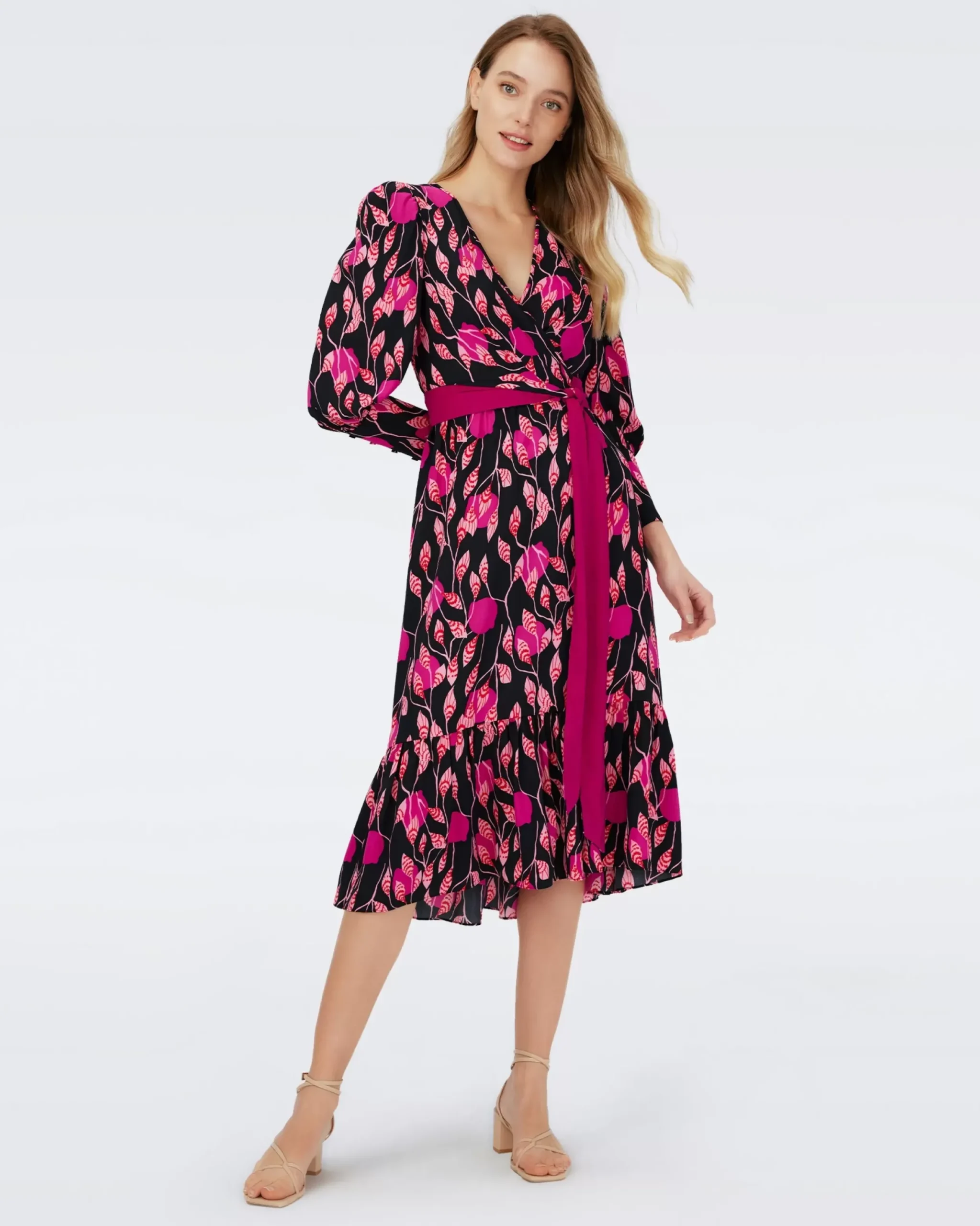 Blade Wrap Dress-dvf Clearance