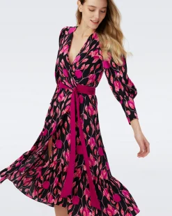 Blade Wrap Dress-dvf Clearance