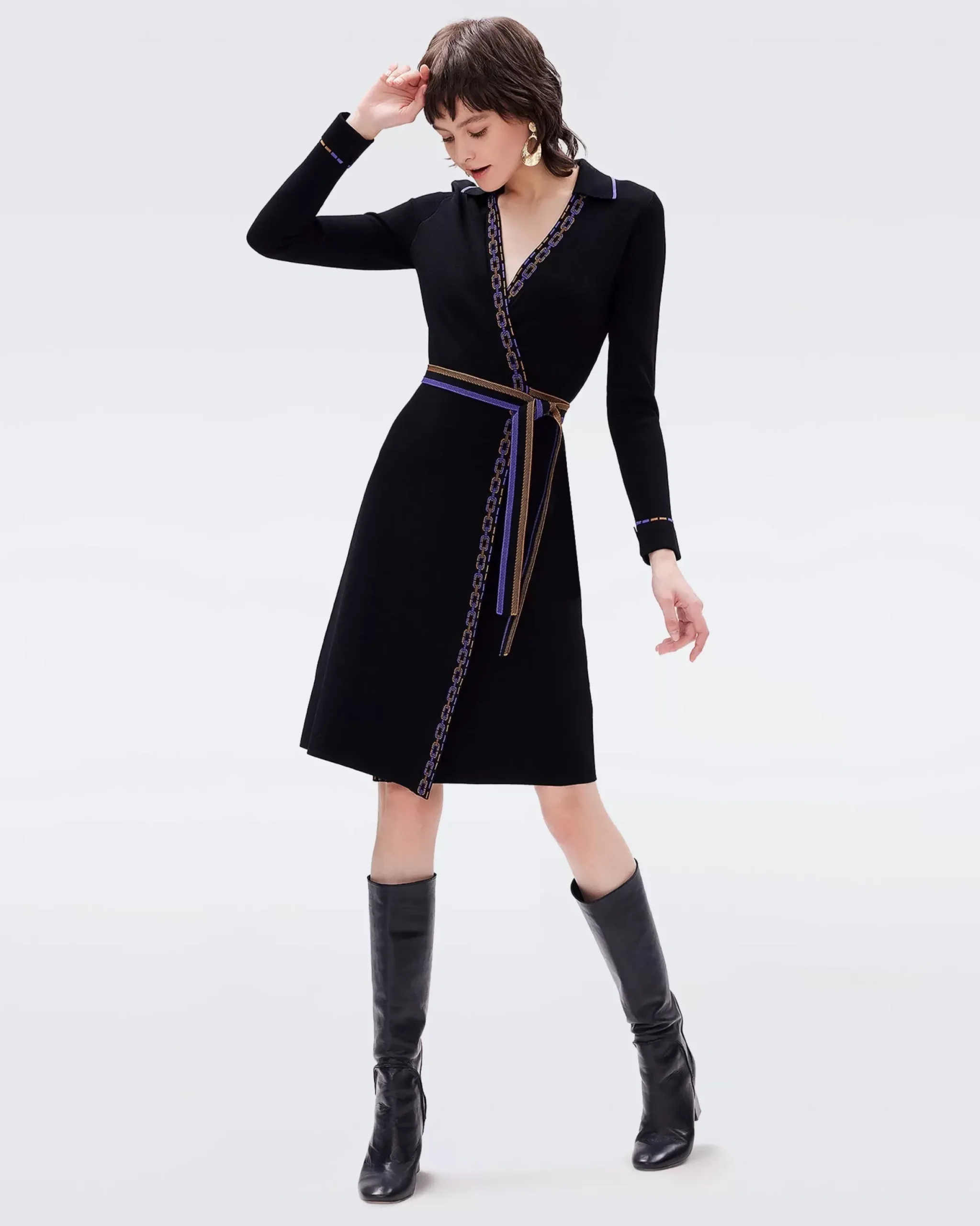 Charissa Wrap Dress-dvf Outlet