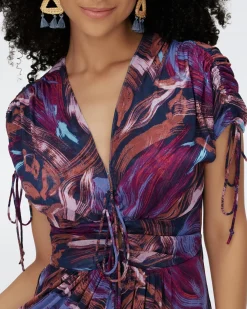 Charlotte Reversible Mesh Dress-dvf Outlet
