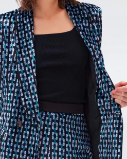 Chiana Velvet Jacket-dvf Fashion