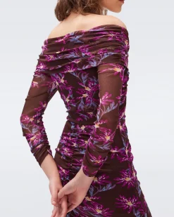 Clementine Mesh Dress-dvf New