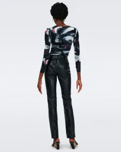 Costanza Mesh Bodysuit-dvf Best