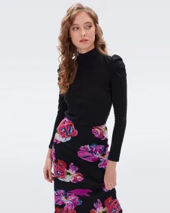 Darlene Reversible Mesh Skirt-dvf Shop