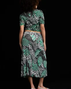 Darlene Reversible Mesh Skirt-dvf Cheap