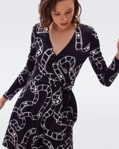 Demetria Wrap Dress-dvf Store