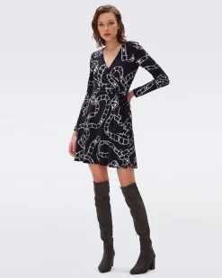 Demetria Wrap Dress-dvf Store