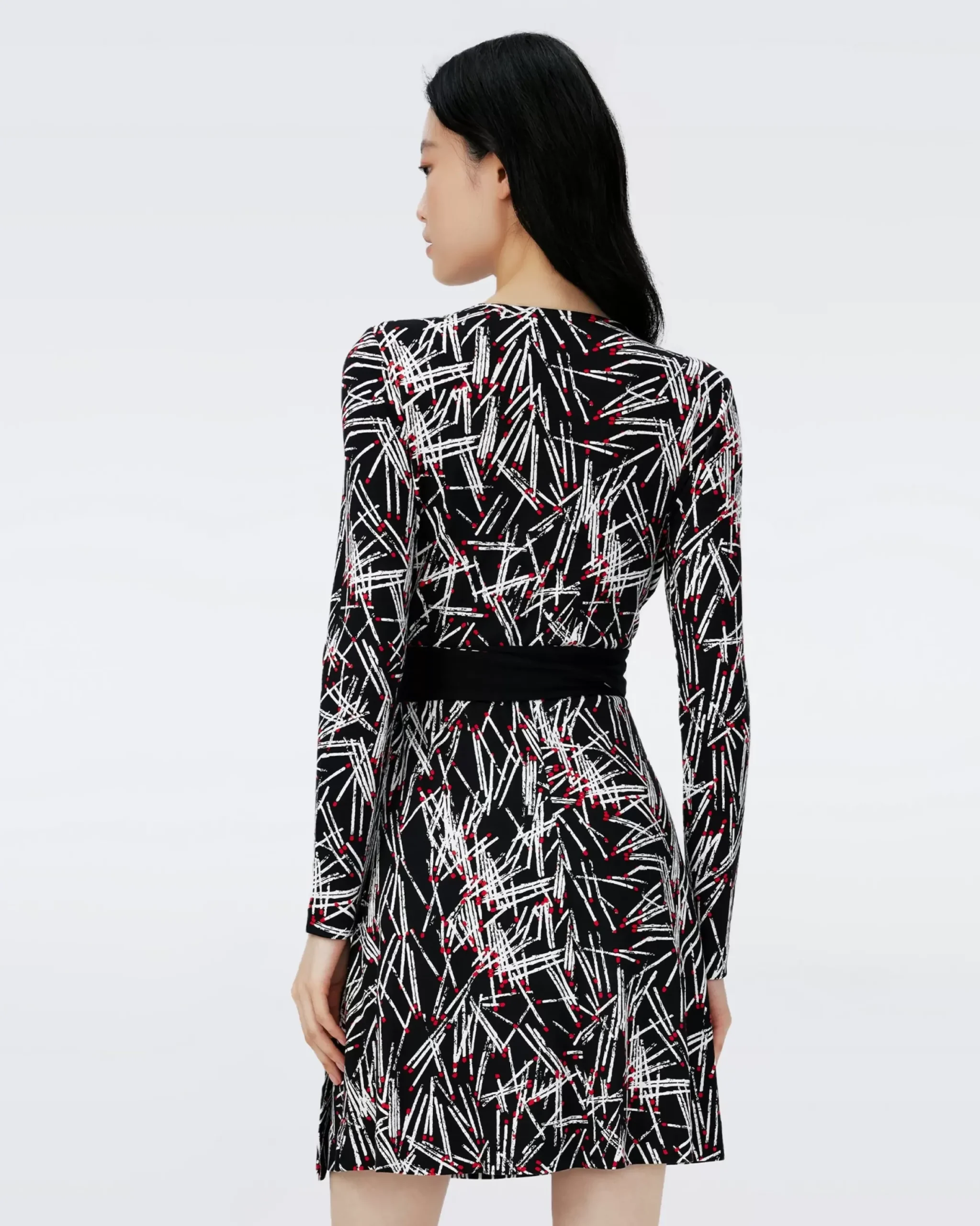 Demetria Wrap Dress-dvf Store