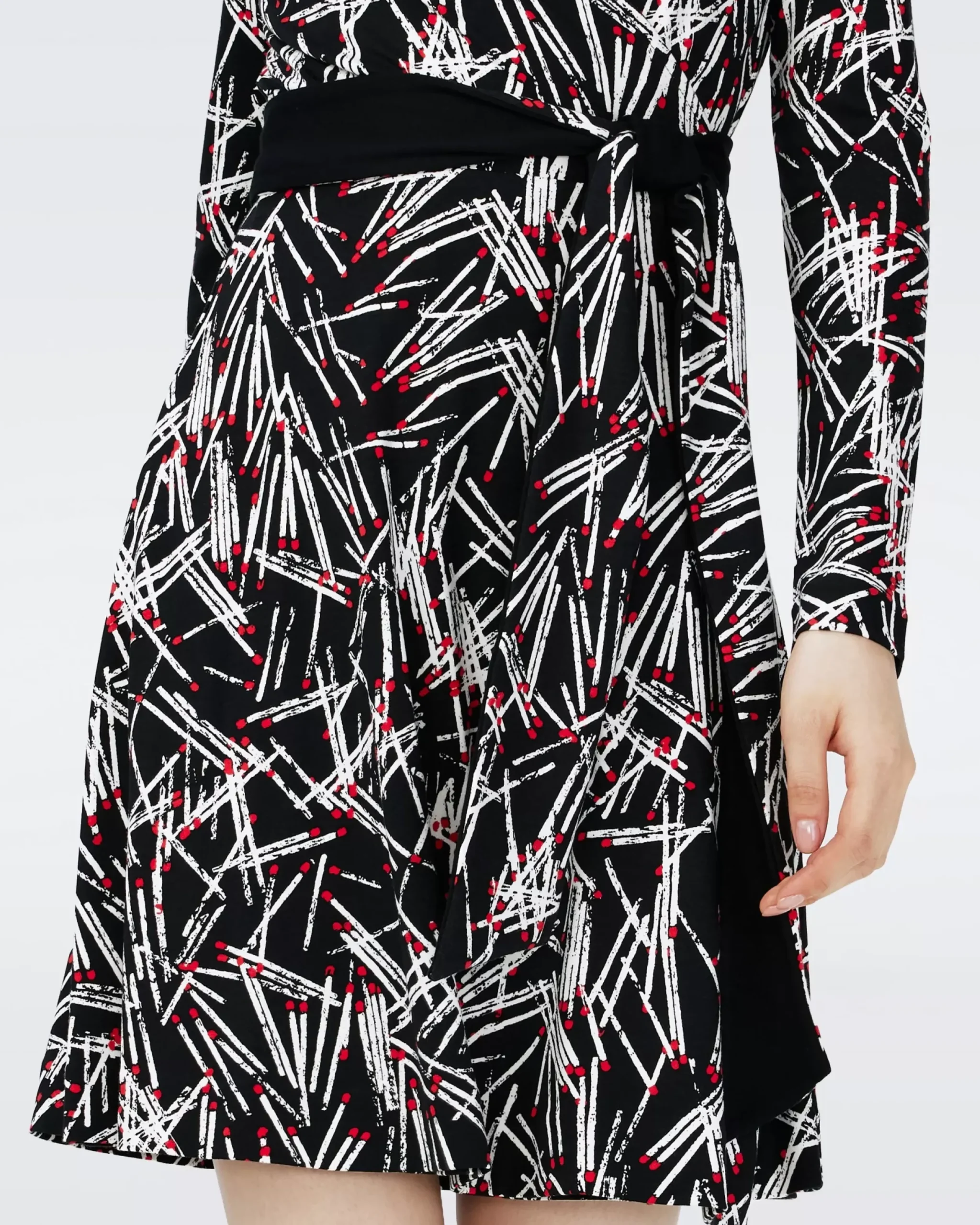 Demetria Wrap Dress-dvf Store