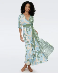 Eloise Faux Wrap Maxi Dress-dvf Shop