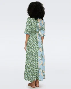 Eloise Faux Wrap Maxi Dress-dvf Shop