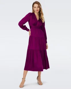 Gil Jacquard Dress-dvf Hot