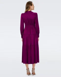 Gil Jacquard Dress-dvf Hot