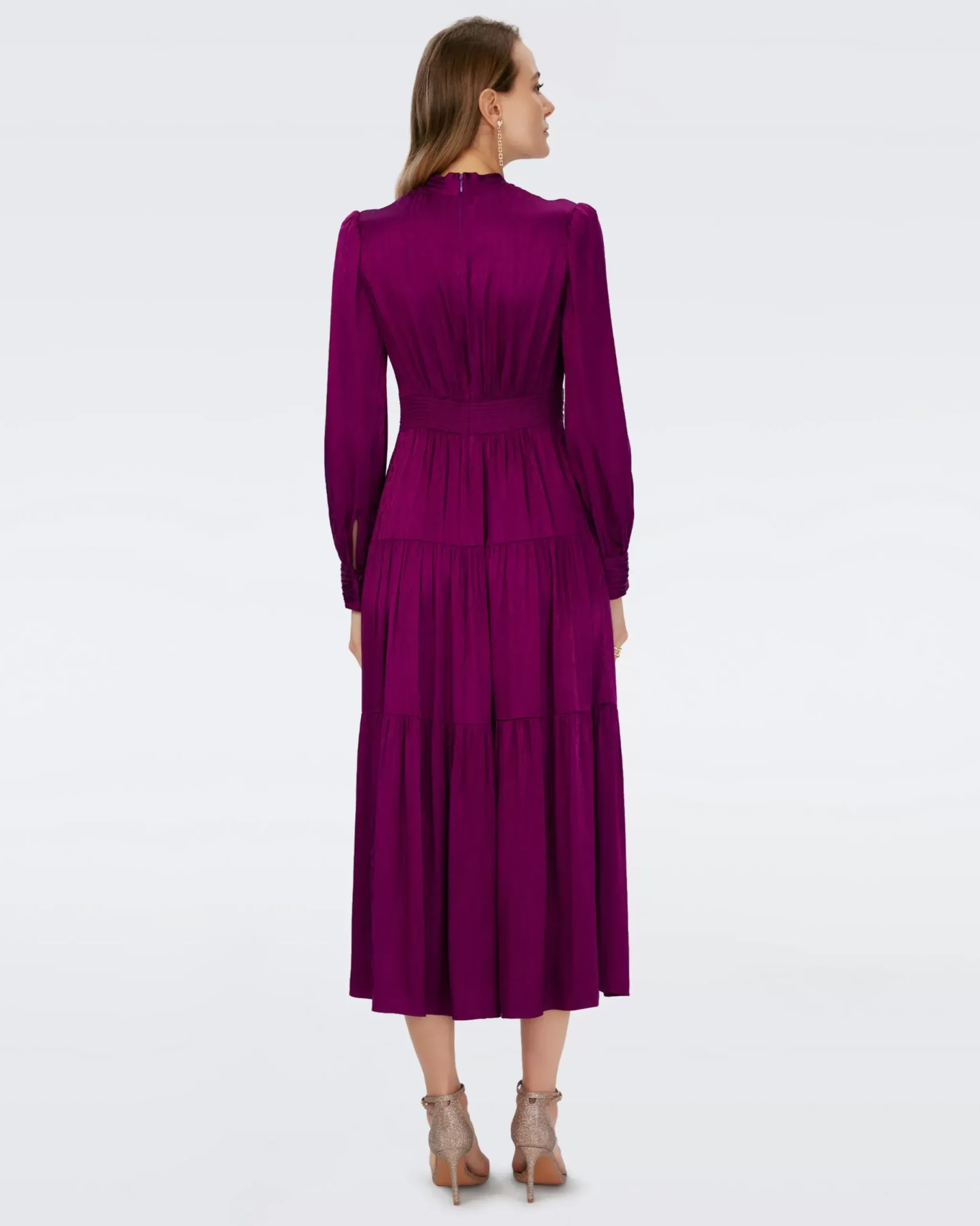 Gil Jacquard Dress-dvf Hot