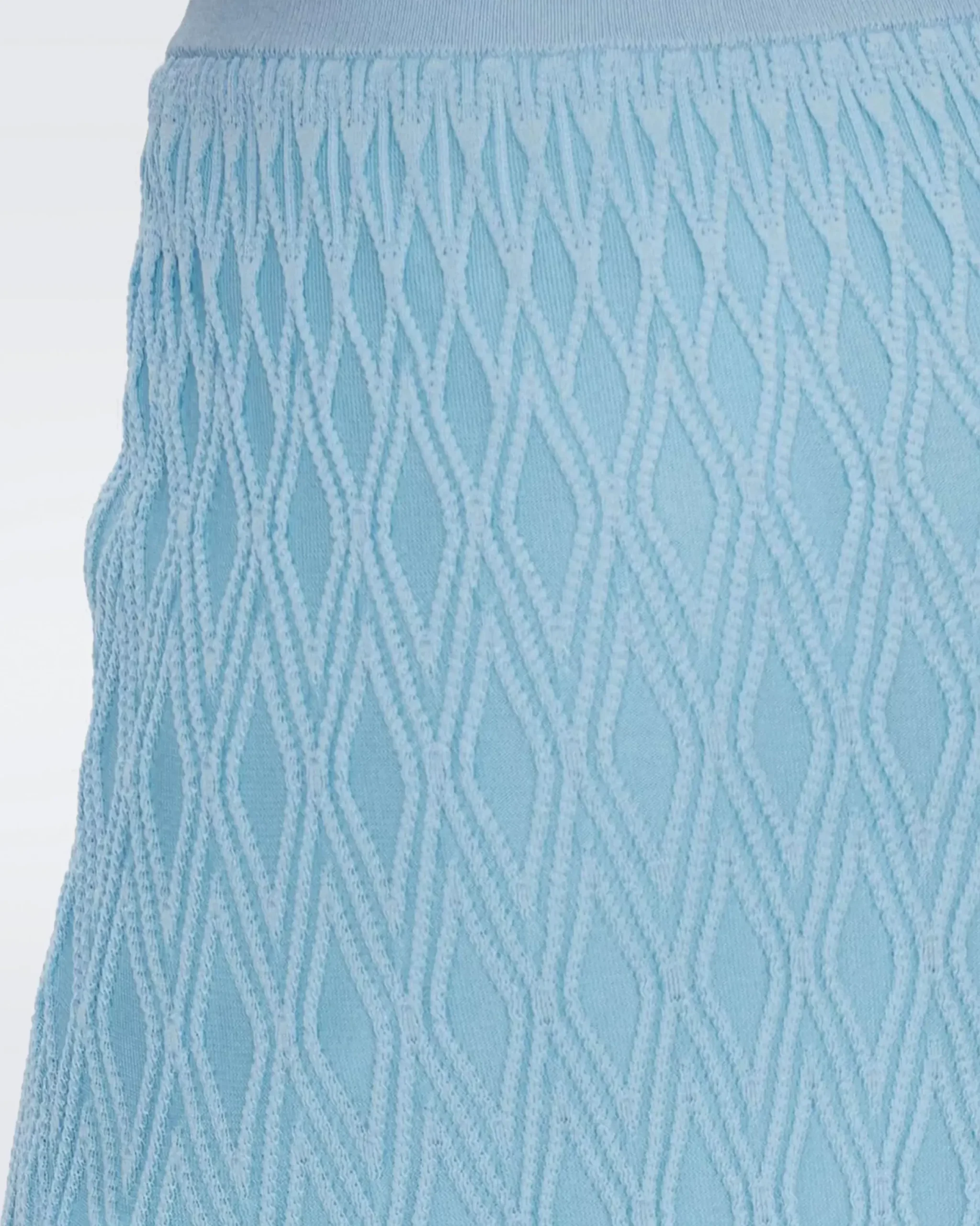 Gisele Knit Jacquard Skirt-dvf New